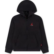 Nike Jdb Brooklyn Full Zıp Hoody Siyah Sweatshirt 95G314-023