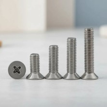 Meks M5X80 Ölçü Yhb Barel Vida 100'LÜ Toplu Kullanım Paketi