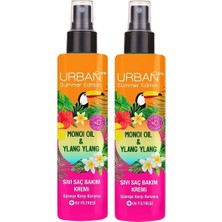 Bezos Urban Care Sıvı Saç Bakım Kremi - Urban Care Summer Monoi Yağı ve Ylang Vegan 200ML