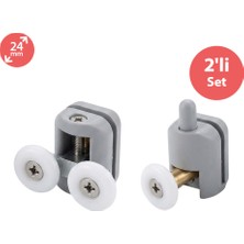 Eym Duşakabin Tekerleği 2 Li Set Teker Çapı 24 mm