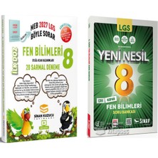 Sinan Kuzucu Yayınları 8. Sınıf 2027 Lgs Meb Böyle Sorar Ilk Doz  Fen Bilimleri Sarmal Branş Denemeleri ve Yeni Nesil Fen Bilimleri Soru Bankası