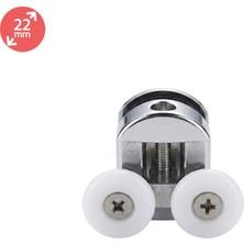 Eym Duşakabin Tekerleği Üst Teker Metal Gövde Teker Çapı 22 mm