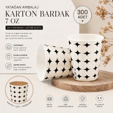 Yatağan Ambalaj 7 Oz Karton Bardak 300 Adet
