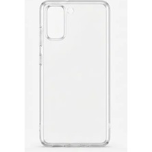 Camkapak Aksesuar Samsung Galaxy S 21 / S 30 Şeffaf Silikon 2 Kılıf Modeli