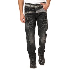 Cipo & Baxx CD917 Erkek Biker Detaylı Çok Cepli Regular Fit Pantolon