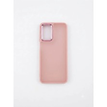 Camkapak Aksesuar Samsung Galaxy S 20 Fe Pembe Silikon Kılıf Modeli