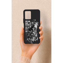 Vip Case Vivo Y33S Uyumlu Fear No Evil Desenli Silikon Kılıf