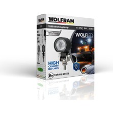 Wolfram Wolf Serisi 32301 Çalışma Lambası Yuvarlak Mini 425 Lümen Flood - Wolfram 32301