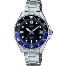 Casio MDV-10D-1A2VDF Standart Erkek Kol Saati Gümüş - Altın Kasa 5 ATM Suya Dayanıklı