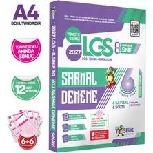 Hızlı Tosbik Yayınları 2027 8. Sınıf Yeni Sistem Lgs 6lı Tüm Yıl Deneme Paketi Dijital Çözümlü Hızlı Tosbik Yayınları