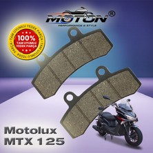 Moton Motolux Mtx 125 %100 Uyumlu, Yüksek Kaliteli Ön Disk Fren Balatası