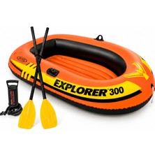 Welcomein Intex Explorer Bot 300 Set (Kürek-Pompa) 211X117X41 cm