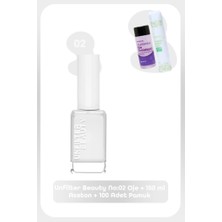 Unfilter Beauty No:02 Oje + 150 ml Aseton + 100 Adet Pamuk