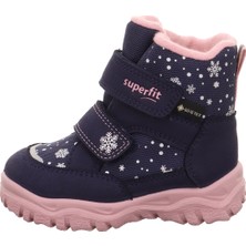 Superfit Husky Kız Çocuk Su Geçirmez Gore-Tex Bot - Lacivert Pudra 006045-8020