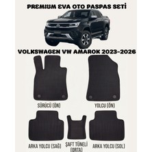Feyza Oto Volkswagen Vw Amarok Serisi 2023 - 2026 Arası Araca Özel Premium Eva Paspas Takımı 2 Yıl Garantili Araca Birebir Uyumlu Kalıplar