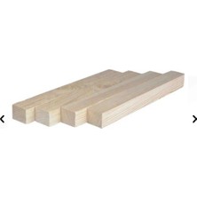 Dekorela 7X7X200 cm Silinmiş Kereste 5 Adet