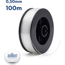 Formsan 0,50MM 100 Metre Şeffaf Olta Misinası – Dayanıklı Balık Tutma Ipi, Çok Amaçlı Misina ve Hobi Ipi