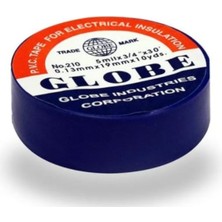 Globe Izole Bant Mavi 19MM Pvc Elektrik Bandı
