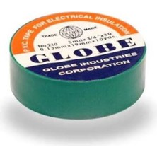 Globe Izole Bant Yeşil 19MM Pvc Elektrik Bandı