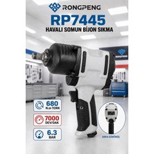 SCHUTZENGER 1/2 Havalı Bıjon Somun Sıkma Makinesi 680 Nm Tork Güçü Arka Darbe Ayarlı 7445S Pro Seri 2 Yıl Garanti
