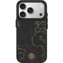 iPhone 18 Pro Max Kılıf M-Safeli Karbon Fiber Benks Armoredge Air Navigator Kevlar Kapak Siyah
