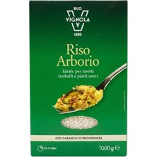 Riso Vignola Riso Vıgnola Risotto Arborio Pirinç 1 kg *3'lü