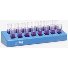 Isolab Stant - Küvetler Için Mavi