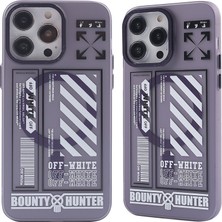 Vintessy iPhone 14 Pro Max Kılıf Apollo Magneticsafe Desenli Kapak - Apollo Mor - 1