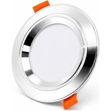 Goya 9W LED Panel Krom Kasa Beyaz 6500K Sıva Altı GY-1748