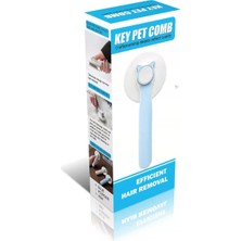 Key Pet Comb Otomatik Temizlenen Kedi ve Köpek Tüy Toplama Tarağı - Masaj Etkili