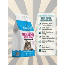 Kuzey Life Kuzeylife Bentonit Kedi Kumu Babypowder Parfümlü 20 Lt