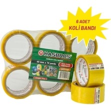Hasbros 45MMX70 Yards Koli Bandı - 6 Adet