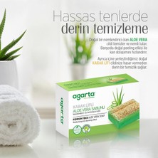 Bezos Doğal Kalıp Sabun 150GR - Aloe Veralı Kabak Lifli
