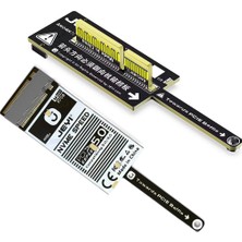 JEYI Dragonfly P708 PCIe 5.0 X4 to M.2 NVMe SSD Dönüştürücü Adaptör Kartı (M-Key 2280 Uyumlu)