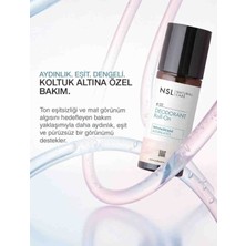 Nsl Natural Care Whiteshield (Beyazlatıcı & Aydınlatıcı) Deodorant Roll-On