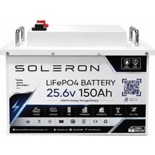 Teknovasyon Arge Soleron 25.6V 150AH 5.12KWH Lifepo4 Lityum Akü