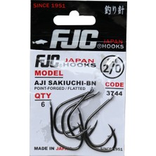 Fjc 3744 Aji Sakiuchi Black Nikel Japon Olta Iğnesi
