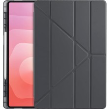 Brf Store Su Store Samsung Galaxy Tab S11 Ultra Kılıf Silikon 4 Farklı Stand Olabilen Kalem Bölmeli Tablet Kıl