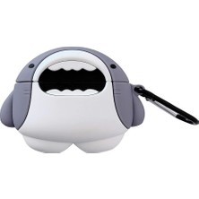 Brf Store Su Store Microsonic Samsung Galaxy Buds 3 Kılıf Cartoon Figürlü Silikon Crtn-Fgr-Kpkblk [galaxy Buds