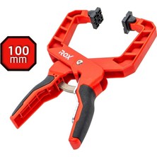 Rox 0355 Cırcırlı Hızlı Mandal Tip Kıskaç Işkence 100 mm