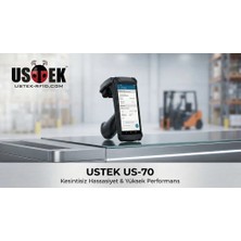Ustek RFID US70 Endüstriyel Barkod Okuyucu RFID El Terminali (Android) Barkod