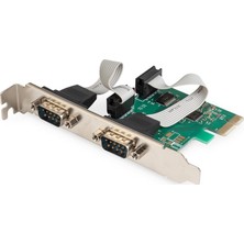 Brf Store Su Store Digitus DS-30000-1 Seri G/ç, 2 Adet Port, Pci Express Add-On Kartı 2 Adet Db9 M, Slot Plaka