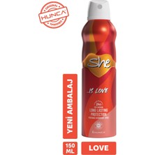 Bezos She Is Fun Kadın Deodorant Sprey - Sexy Kadın 150ML