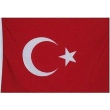 Brf Store Su Store Lona Sanat 5 Adet Bez Türk Bayrağı 20X30 cm