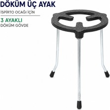 Labolist Saç Ayak Döküm Ø 13 cm Boy 20 cm