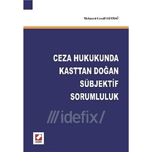 Brf Store Su Store Ceza Hukukunda Kasttan Doğan Sübjektif Sorumluluk
