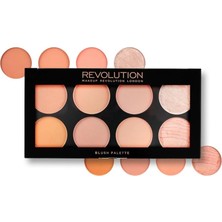 Brf Store Su Store Makeup Revolution Revolution Hot Spice Pembe Tonlu 8'li Allık Paleti