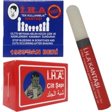 Brf Store Su Store Iha Cilt Şapı ve Kan Taşı Seti, 70 gr Cilt Şapı, 1 Kalem Kan Taşı, 20'li Kullan-At Kan Taşı