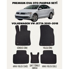 Feyza Oto Volkswagen Vw Jetta Serisi 2010 - 2018 Arası Araca Özel Premium Eva Paspas Takımı 2 Yıl Garantili Araca Birebir Uyumlu Kalıplar