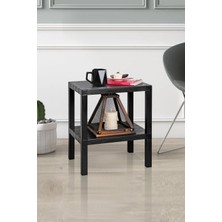 Brf Store Su Store Garden 2 Katlı Plastik Bahçe Sehpası, Gazetelik Masa, Havuz, Plaj, Balkon, Banyo Sehpası Si